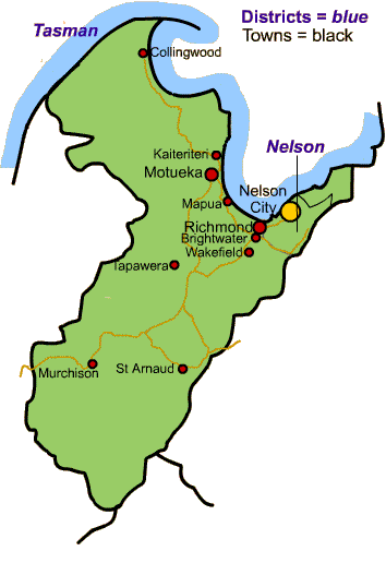 tasman region
